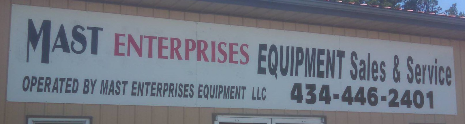 Mast Enterprises Equipment