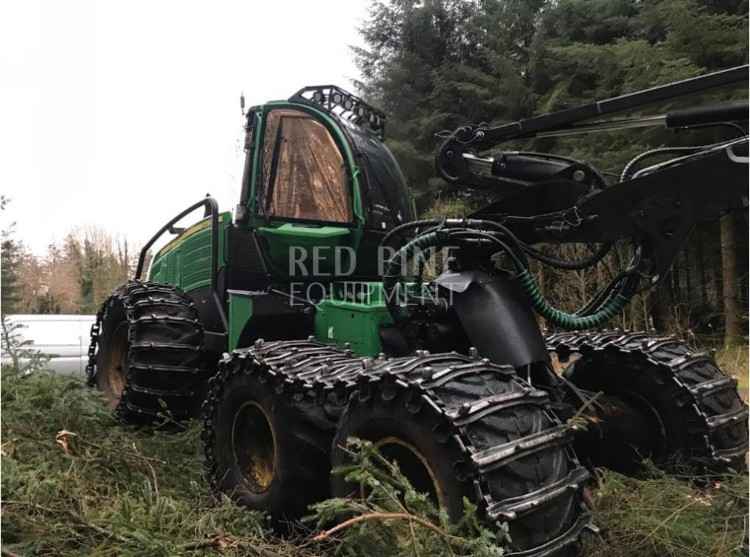 WFS John Deere 1470E Articulated Harvester with Log Grapple