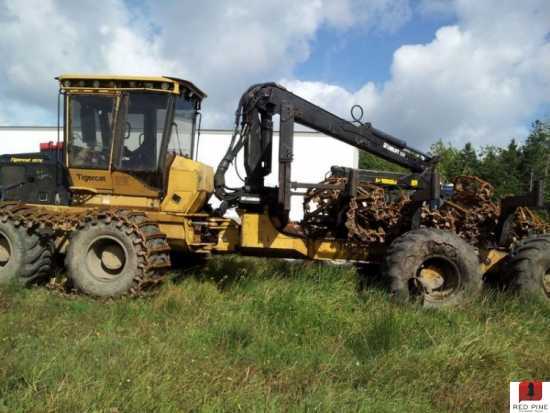 Tigercat 1075 20 Ton Forwarder Minnesota Forestry Equipment Sales
