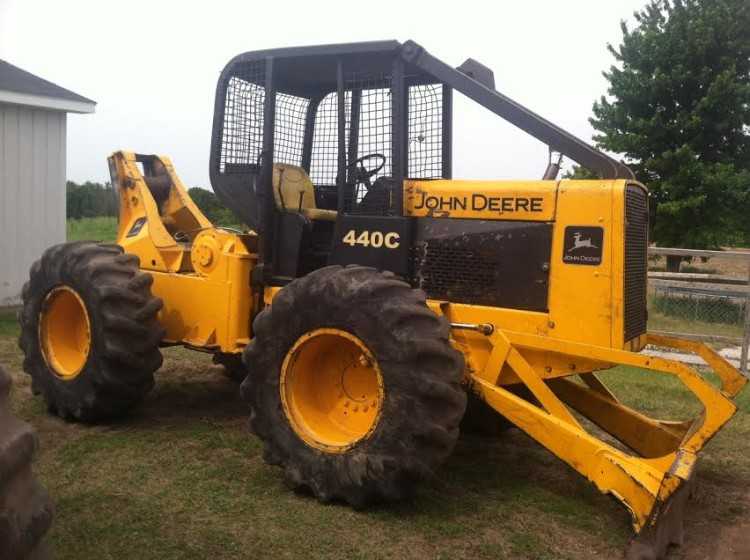 John Deere 440C Cable Skidder Minnesota Forestry Equipment Sales