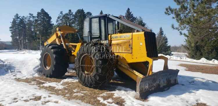 John Deere 648D