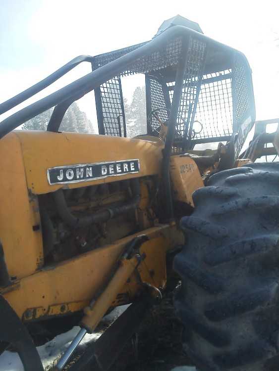 John Deere 540 Cable Skidder Minnesota Forestry Equipment Sales