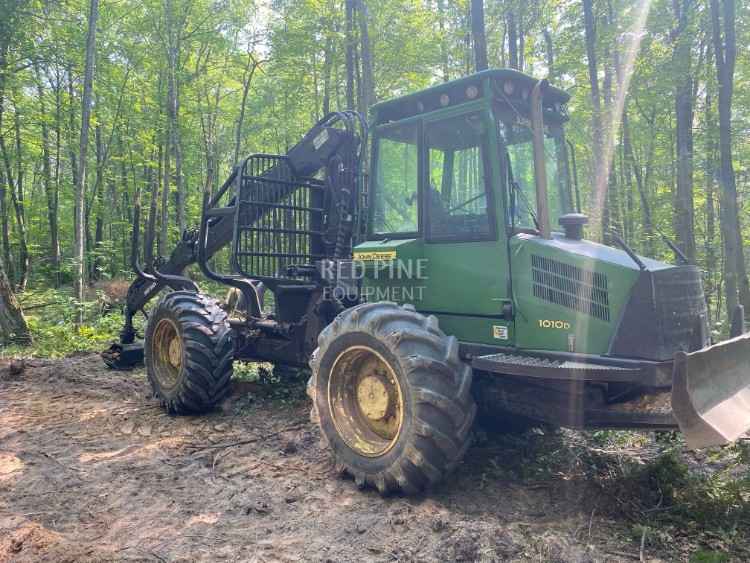 John Deere 1010D Forwarder SOLD Minnesota Forestry Equipment 