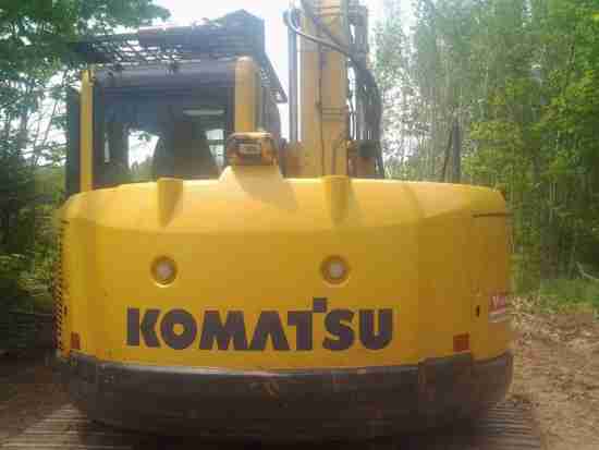 Komatsu PC 138-LC Excavator with a Tapio 400 Harvester Head | Minnesota |  Forestry Equipment Sales