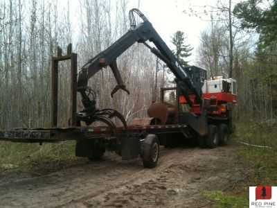 Prentice 210E Log Loader | Minnesota | Forestry Equipment Sales