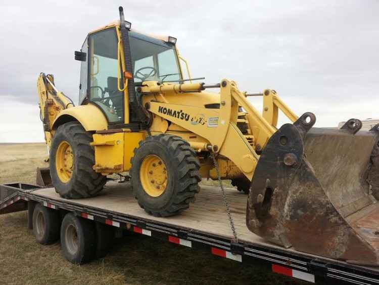 Komatsu 4x4 Backhoe ***SOLD***