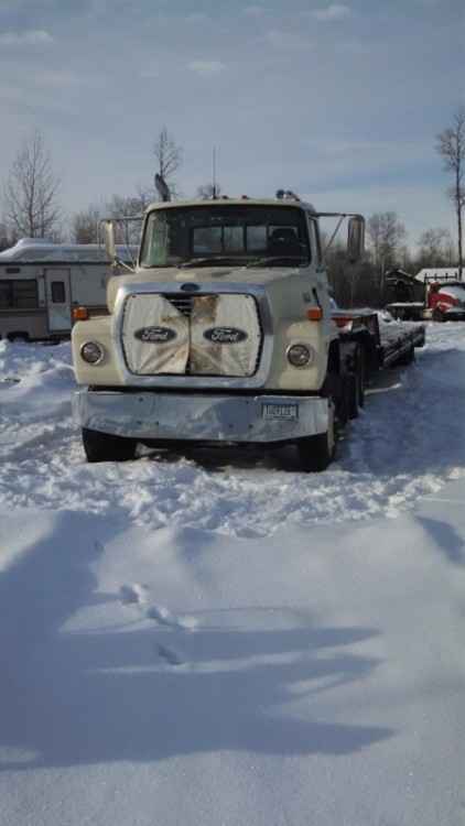 Ford 9000 Truck and 36' Beavertail Trailer ***SOLD***