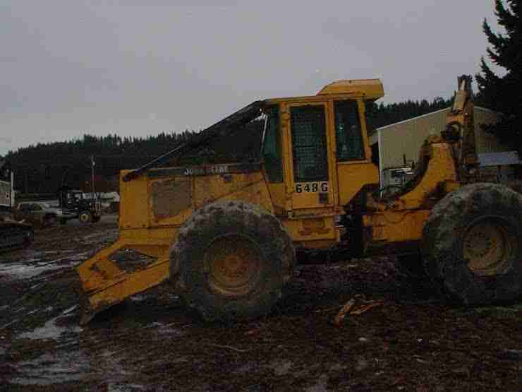 swing g Grapple 648G Swing Minnesota John Skidder  Deere