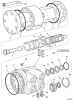 John Deere 660D, 848G ORBITROL CONTROL ASSEMBLY