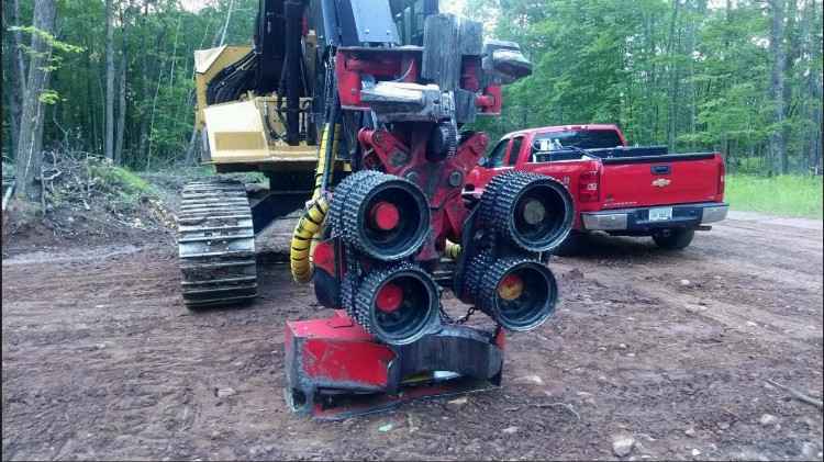 CAT 501HD Processor with a 4 Roller PF48 Head ***SOLD***