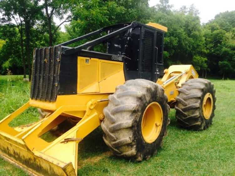 John Deere 648GIII Skidder With Winch | Minnesota | Forestry Equipment ...