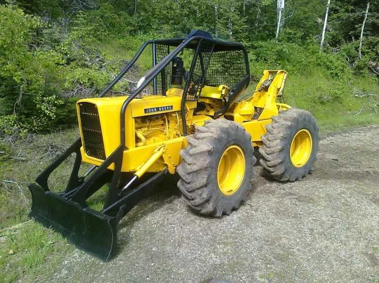 John Deere 440B Cable Skidder Minnesota Forestry Equipment Sales