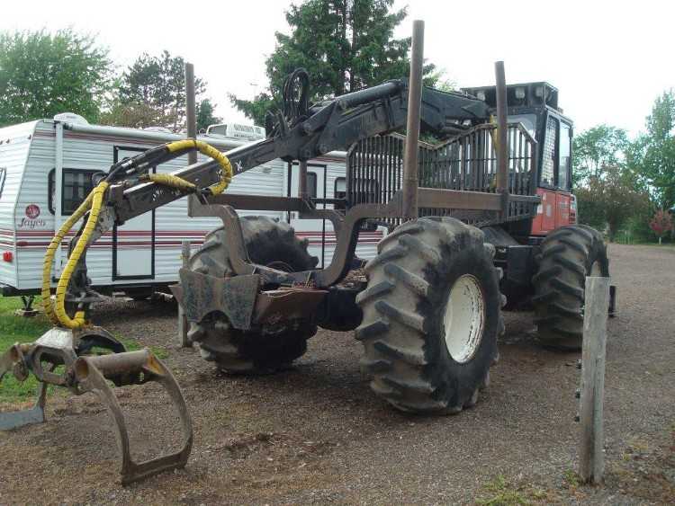 Valmet 544X Forwarder Minnesota Forestry Equipment Sales