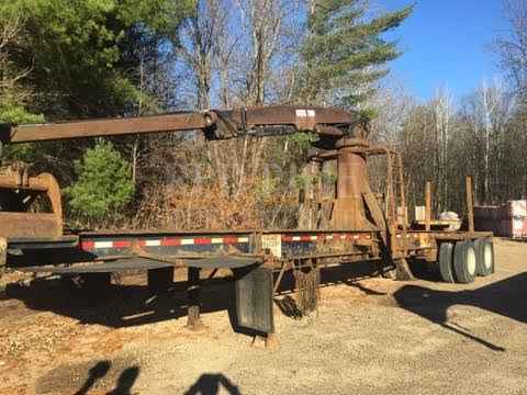 Savage 42' Rail Trailer with a Serco 7000 Loader ***SOLD***