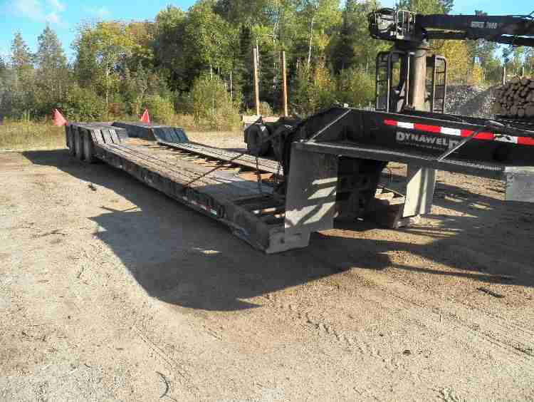 Dynaweld Lowboy Trailer Minnesota Forestry Equipment Sales