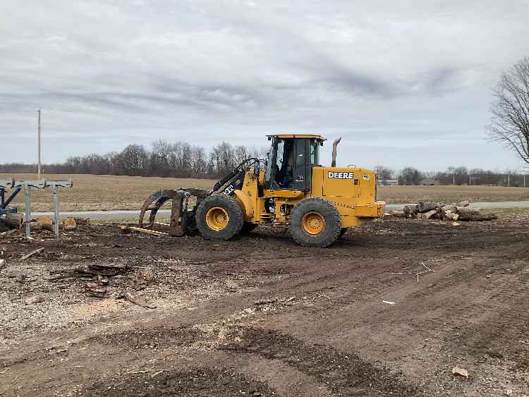 John Deere TC54H Millyard Loader