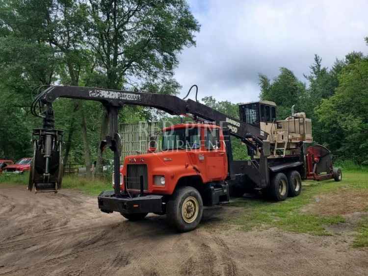 Barko 160d Truck Mounted On A Mack With S 60 Siiro Slasher Minnesota Forestry Equipment Sales