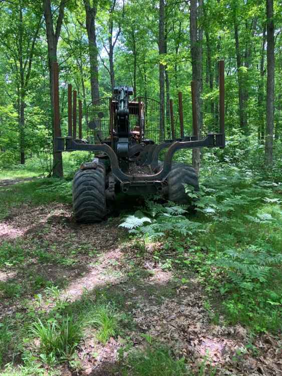 Ponsse Ergo Processor w/ H73 Harvesting Head