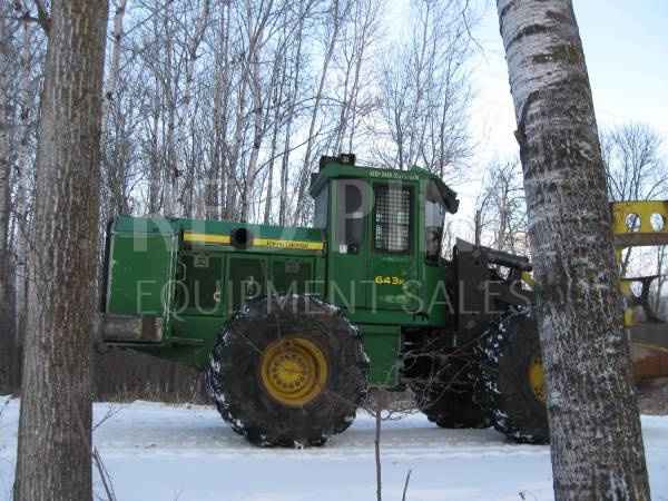 John Deere 643K Feller Buncher ***SOLD***