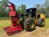 CAT 573C Feller Buncher with CAT SC57 Head