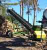 30" x 50' Hydraulic Radial Stacking Conveyor