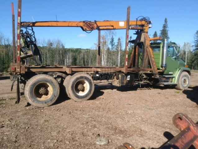 Freightliner Fl80 Log Truck With A Barko 60 Loader Sold Minnesota Forestry Equipment Sales