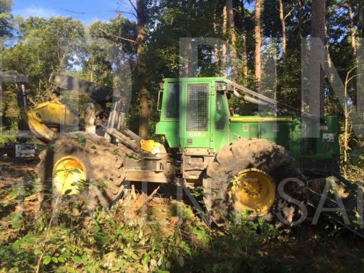 John Deere 648H D/A Grapple Skidder with Winch