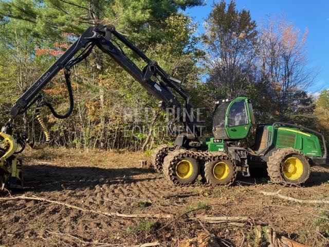 Interest alarm cast John Deere 1270E Harvester with a H480C Head | Minnesota | Forestry  Equipment Sales