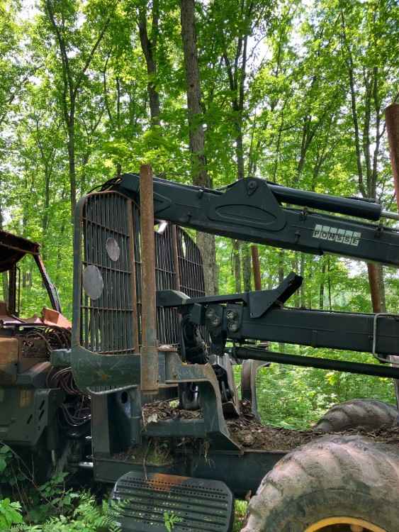 Ponsse Ergo Processor w/ H73 Harvesting Head