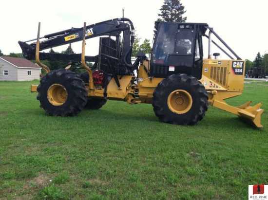  CAT 534  Forwarder Minnesota Forestry Equipment Sales