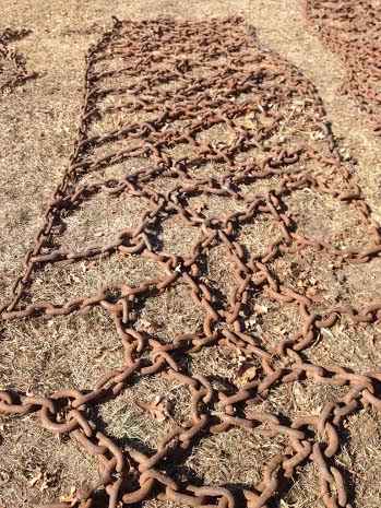 Set of 30.5x32 Double Diamond Chains ***SOLD***