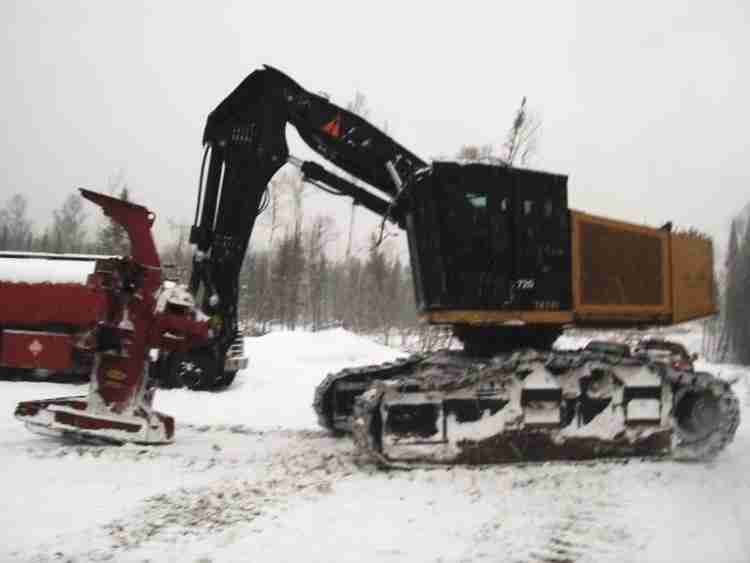 CAT Timberking TK741 Feller Buncher Minnesota Forestry Equipment Sales