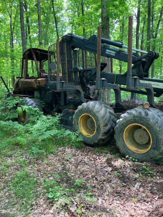 Ponsse Ergo Processor w/ H73 Harvesting Head