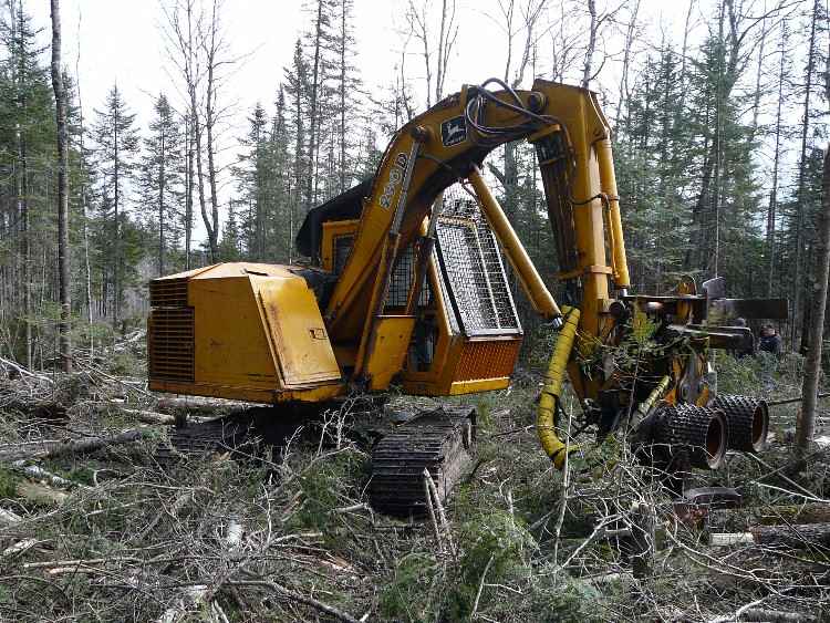 John Deere 290D Processor Fabtek 2 Roller Head ***SOLD***