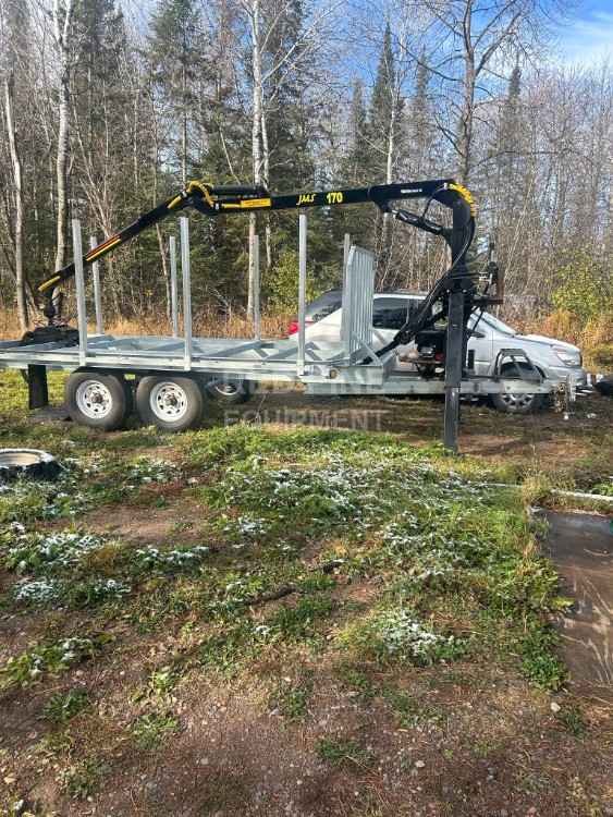 AM Machinery Grapple Trailer